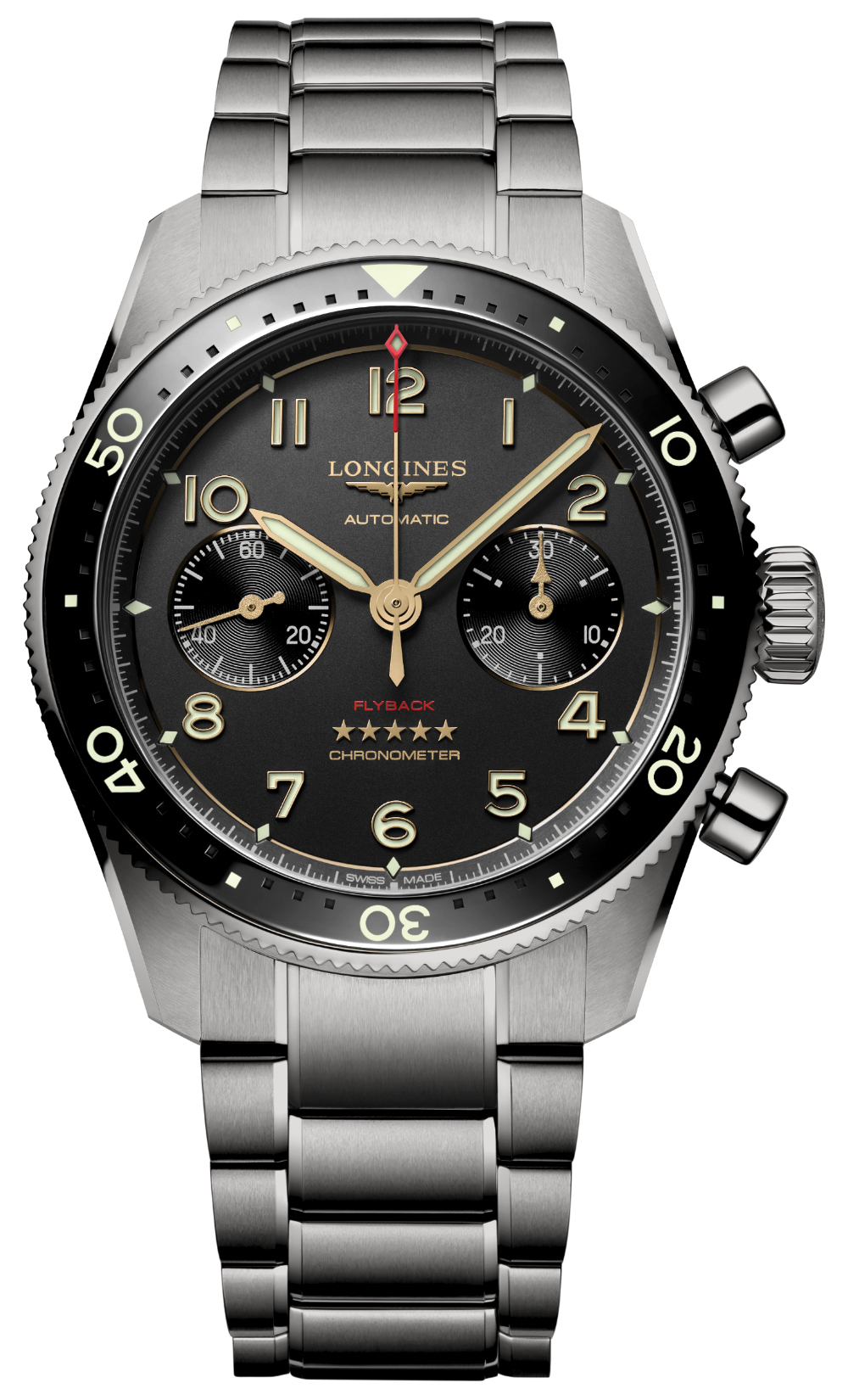 Longines Spirit Flyback Titanium L3.821.1.53.6