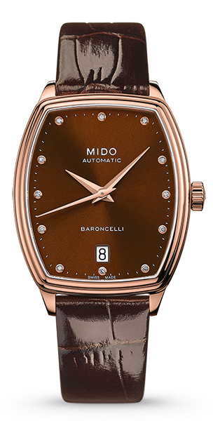 MIDO-MIDO Baroncelli Tonneau Lady M041.307.36.296.00-M041.307.36.296.00