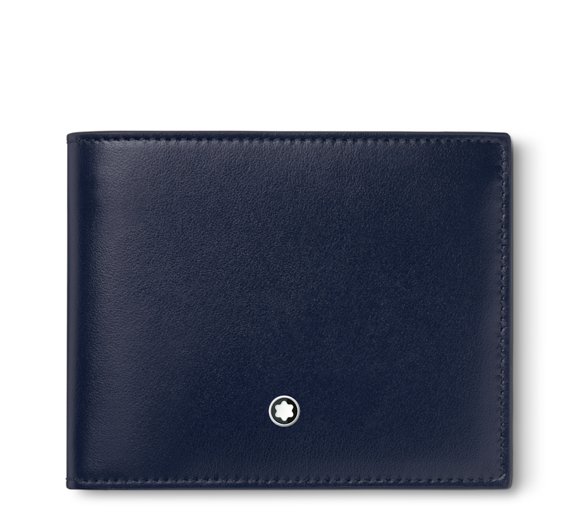 Montblanc-Montblanc Meisterstück Wallet 6cc Ink Blue MB131692-MB131692