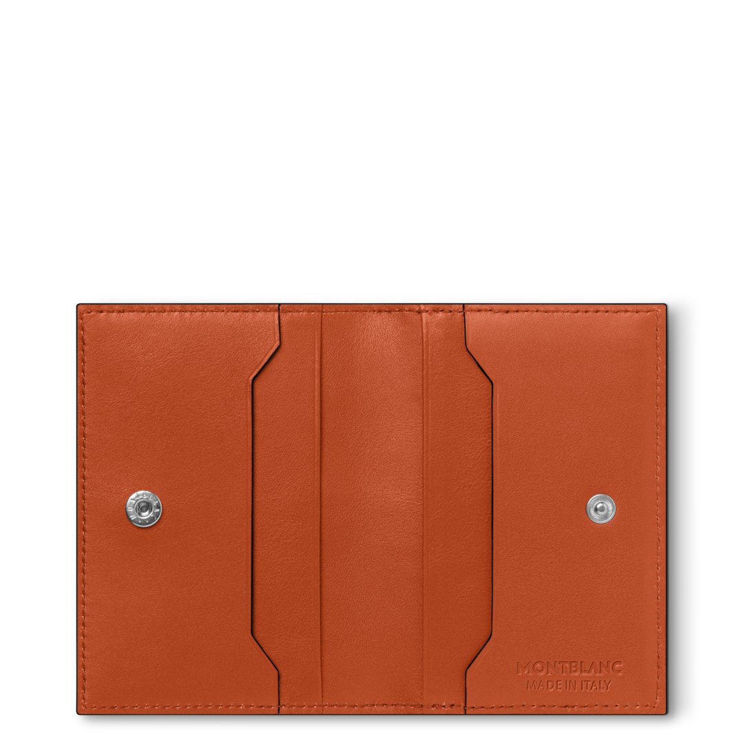 Montblanc-Meisterstück Selection Soft Card Holder 4cc Spicy Orange MB131256-MB131256_2