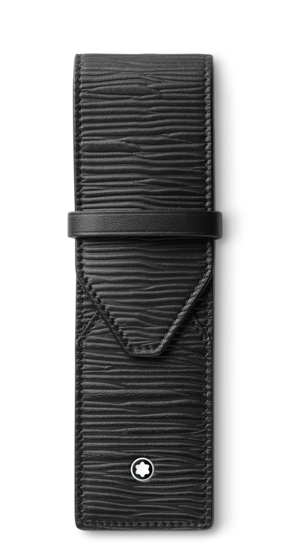 Montblanc-Montblanc Meisterstück 4810 2 Pen Pouch Black MB130935-MB130935