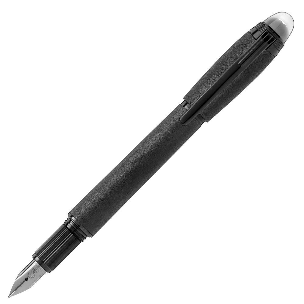 Montblanc-Montblanc StarWalker Blackcosmos Metal Fountain Pen (F) MB129292-MB129292_1