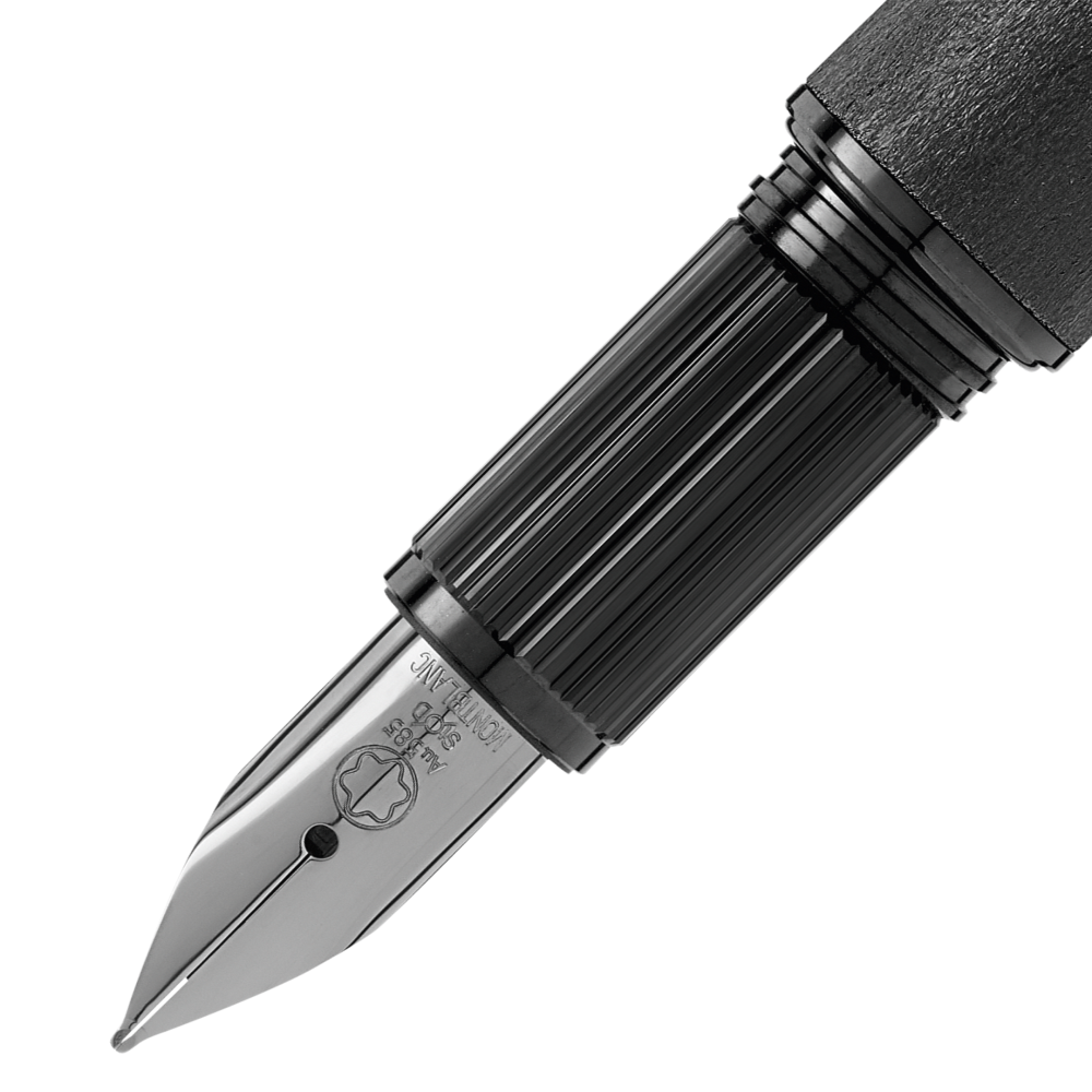 Montblanc-Montblanc StarWalker Blackcosmos Metal Fountain Pen (F) MB129292-MB129292_2