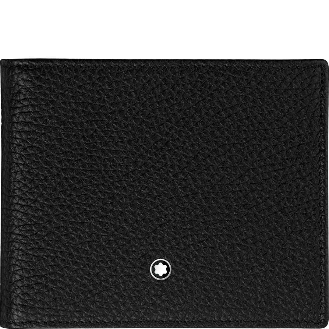 Montblanc-Montblanc Meisterstück Soft Grain Wallet 9cc View Pocket Black MB114466-MB114466
