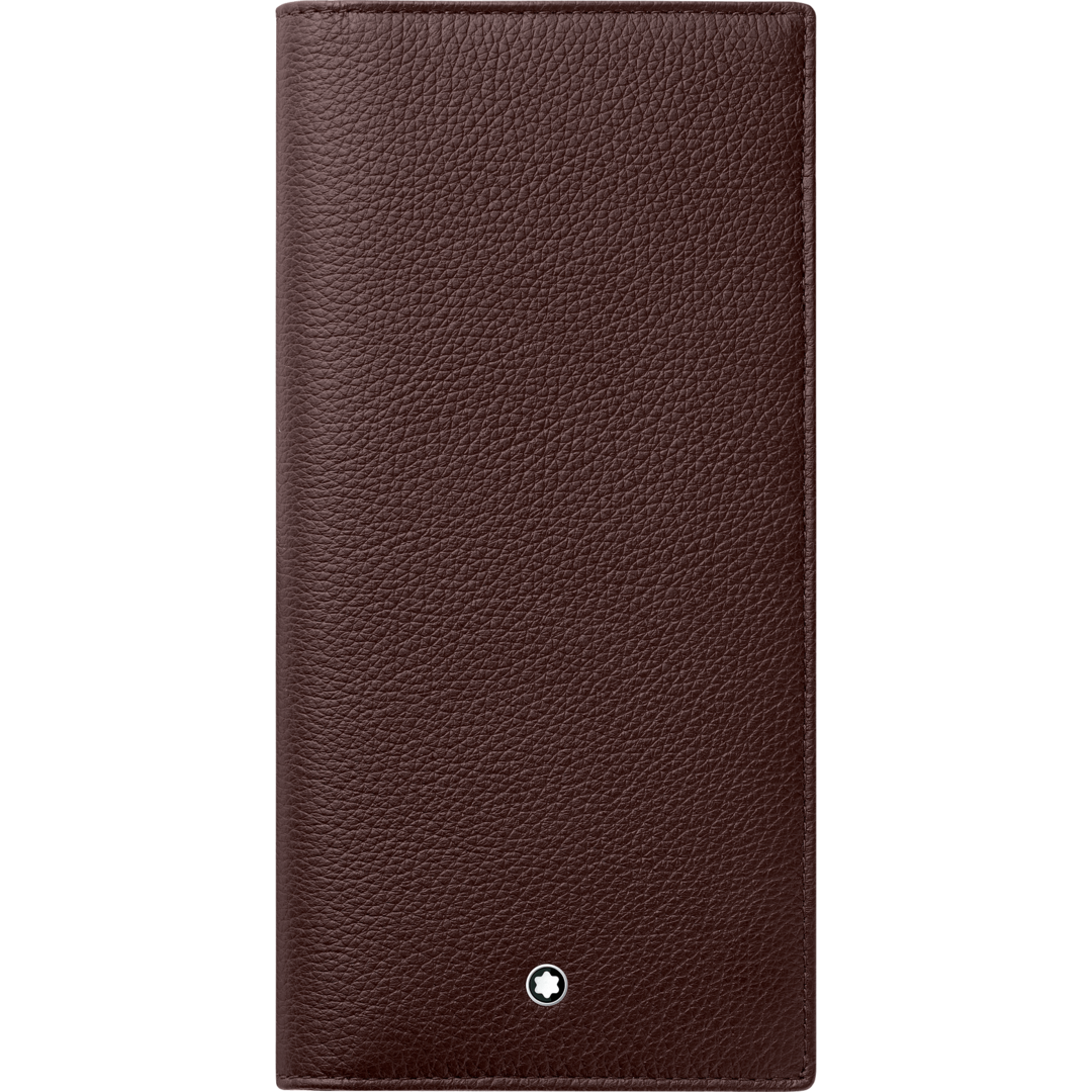 Montblanc Meisterstück Soft Grain Long Wallet 14cc Zip Brown MB114475