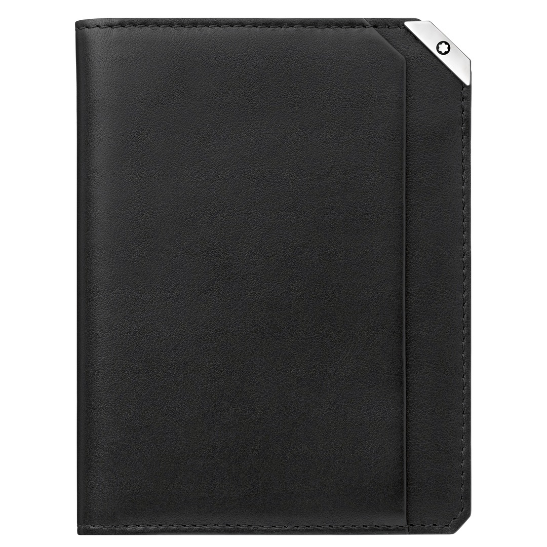 Montblanc-Montblanc Meisterstück Urban Vertical  Wallet 6cc Black MB114668-MB114668