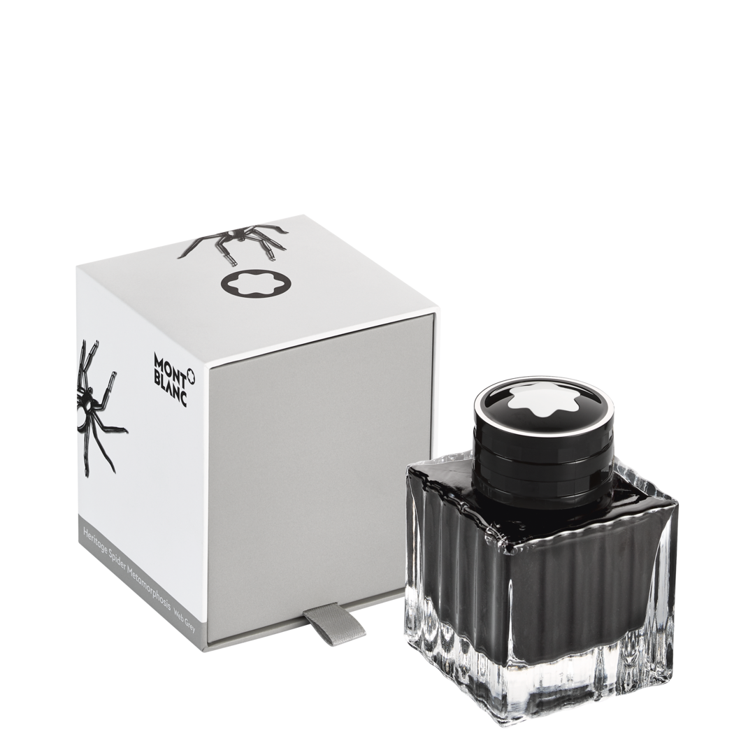 Montblanc-Montblanc Ink Bottle 50 ml Heritage Spider Metamorphosis Grey MB118209-MB118209