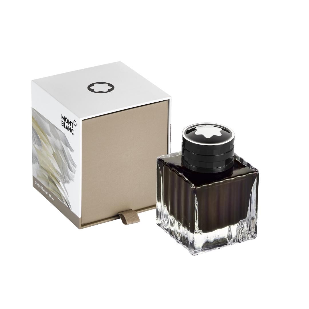 Montblanc-Montblanc Ink Bottle 50 ml Patron of Art Swan Illusion Plume MB118213-MB118213