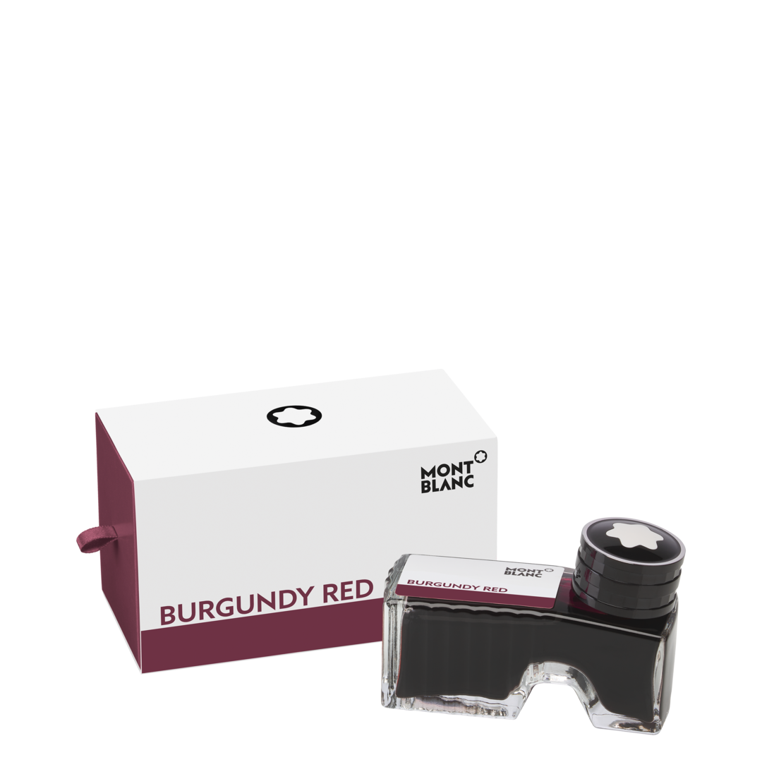 Montblanc-Ink Bottle 60 ml Burgundy Red MB128188-MB128188