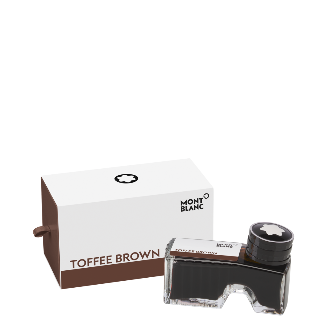 Montblanc-Montblanc Ink Bottle 60 ml Toffee Brown MB128190-MB128190