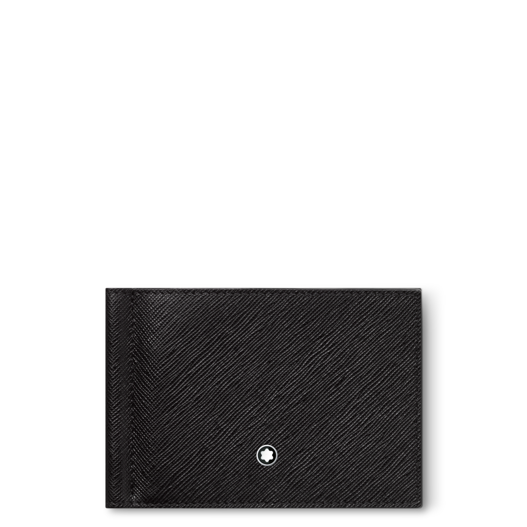 Montblanc-Montblanc Sartorial Wallet 6cc Money Clip Black MB130316-MB130316