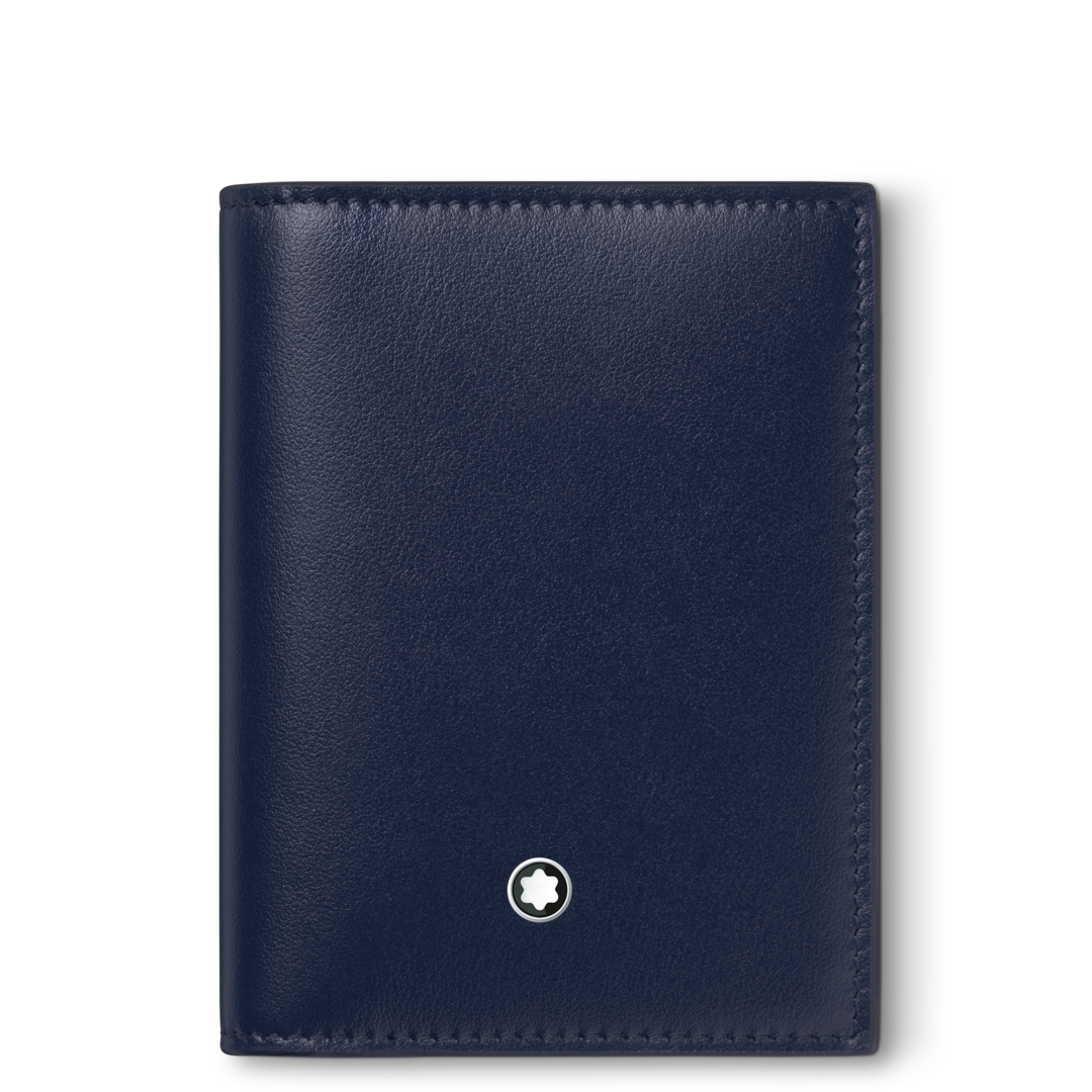 Montblanc-Montblanc Meisterstück Card Holder 4cc Ink Blue MB131693-MB131693